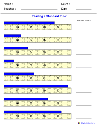 These sheets involve reading scales going up in ones to find the weight or liquid capacity. Measurement Worksheets Dynamically Created Measurement Worksheets