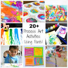 One side has a chalkboard and the other side has a write and i also discussed more about sensory activities for preschoolers. 20 Process Art Activities For Preschoolers Using Paint Buggy And Buddy