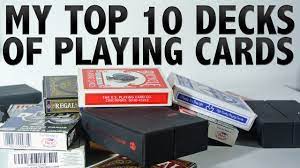 Best clash royale decks for all arenas. My Top 10 Decks Of Playing Cards 2015 Hd Youtube