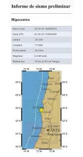 Guayacan Fm On Twitter Ultimo Minuto Sismo De Magnitud 5 4 Mi Con Epicentro En Tongoy Se Sintio A Las 22 30 Horas En La Region De Coquimbo Sismo Https T Co Iuil8pbyxx