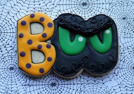 Boo Cookie Decorating Iced Sugar Cookies Halloween Cookies Decorated