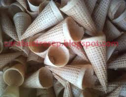 Es krim merupakan makanan yang dibekukan dengan bahan dasar susu yang ditambahkan pemanis, perasa, pengemulsi serta penstabil. Cara Membuat Cone Wafer Waffle Corong Es Krim Resep Masakan Indonesia