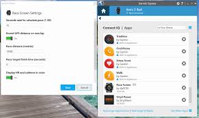 You have nike running ,addidas running app my personal suggestion is endomodo you can select your sport (warm up for your marathon) and all the added combos of gps,calories etc bingo!! A Better Way To Pace Races Race Screen Connect Iq App Dc Rainmaker