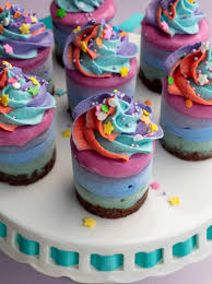 Quick view of texas sheet cake pint. Vegan Dollhouse Mini Vegan Rainbow Ice Cream Cakes