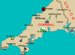 Where is cornwall on the map of england. Cornwall Map 7 Years To Diagnosis