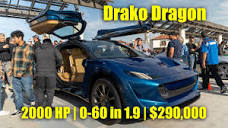 2000 HP Drako Dragon At South OC Cars and Coffee - YouTube