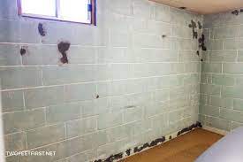 Kilz basement and masonry waterproofing paint, good for interior and exterior and providing a water barrier that will hold back up to 12 psi of water pressure to help keep your basement dry. Painting Cinder Block Walls In A Basement Or Re Paint Them