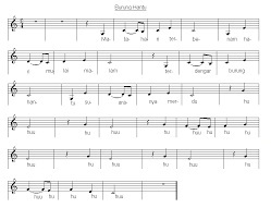 Notasi balok lagu cicak di dinding. Not Lagu Burung Kakak Tua Cara Golden