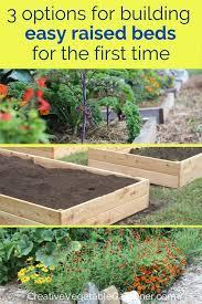 How To Make An Easy Raised Garden Bed For Your Vegetables Easy Raised Garden Bed Raised Garden Garden Care