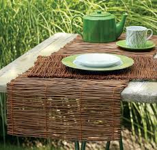 Table Runner Great For Outdoor Dining Table Table Runners Earth Tones