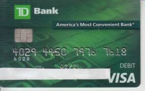 Td bank has an average consumer rating of 3 stars from 401 reviews. Bank Card Td Bank Td Bank United States Of America Col Us Vi 0325 1