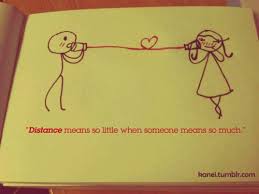 Distance Means So Little When Someone Means So Much Lyrics Long Distance Love Distance Love Cupcake Photos