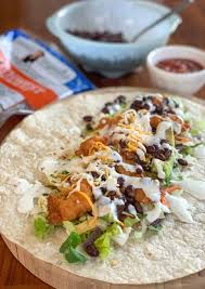 Southwest Crispy Chicken Wrap Recipe In 2020 Crispy Chicken Wraps Chicken Wraps Chicken Wrap Recipes