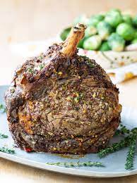 Steak is the featured entree for this menu and it's often best to keep the recipe simple. Best Standing Rib Roast Recipe Video A Spicy Perspective