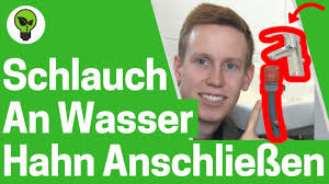 Einige wasseranschlüsse für die küche brauchen vielleicht keinen adapter. Gartenschlauch An Wasserhahn Anschliessen Top Anleitung Schlauch Anschluss Durch Gardena Adapter Youtube