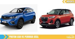 Manual and cvt in the malaysia. Proton X50 Vs Perodua D55l Same League Different Class Insights Carlist My