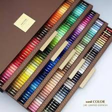 Mitsubishi Pencil Limited Edition 240 Colored Pencil Materiales Para Pintar Y Dibujar Alat Tulis Pensil Warna Kotak Pensil