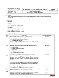 Check spelling or type a new query. Sop Pelatihan Karyawan Pdf