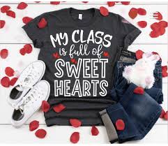 A Great Valentines Day Shirt For Any Kind Of Teacher Out There Super Soft Materiel And Overall A Shirt Everyone Valentines Svg Create Shirts Valentines Shirt
