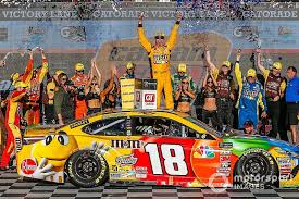 Joe gibbs racing's martin truex jr. Kyle Busch Beats Keselowski For Phoenix Win In Chaotic Race