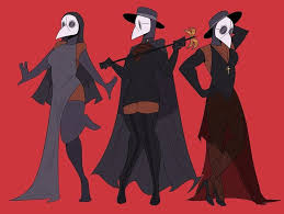 27.2k Likes, 200 Comments - Quill (@idolomantises) on Instagram: “Violet's  outfits Special thank you to @Rookies_… | Plague doctor, Character art,  Character design