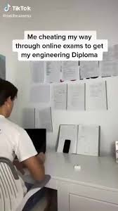 How to cheat on an online exam tiktok. Me Cheating My Way Through Online Exams To Get My Engineering Diploma