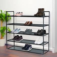 Shop our vast selection of products and best online deals. Knight 5 Tier Shelf Fabric Shoe Rack Holder Multipurpose Organiser Buy Online In South Africa Takealot Com
