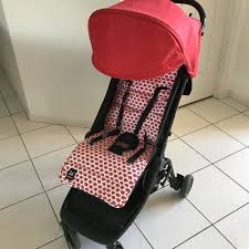 Mountain Buggy Nano V2 Pram Ruby Bag Mountain Buggy Baby Equipment Travel Stroller