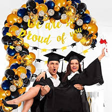 Navy gun crews consisting of gunner's mates, coxswains and boatswains, radiomen, signalmen, an occasional pharmacist's mate, and toward the end of the war a few radarmen serving at sea on merchant ships. Buy 104pack Graduation Decorations Navy Blue Black And Gold Balloons Arch Foil Balloons Graduation Decor For Graduation Party Supplies Retirement Party Decorations Black And Gold Party Supplies Online In Vietnam B08xyrg9p1