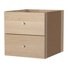 kallax inzet met 2 lades hoogglans wit 33x33 cm ikea ikea kallax kallax ikea