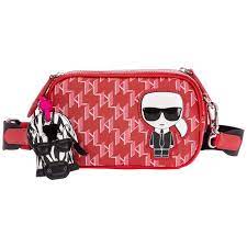 Crossbody Bags Karl Lagerfeld K Monogram 220w3052 Rosso Frmoda Com