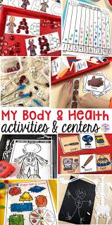 My Body Themed Activities And Centers Pocket Of Preschool Body Preschool Preschool Activities Human Body Activities