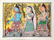 Traditional Madhubani Painting - directcreate.com
