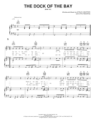 G b7 i left my home in georgia c a headed for the 'frisco bay g b7 i have nothing to live for. Sittin On The Dock Of The Bay Sheet Music By Otis Redding For Piano Keyboard And Voice Noteflight Marketplace