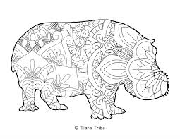 Fox coloring book for adults. Best Free Animal Mandala Coloring Pages Pdfs To Download