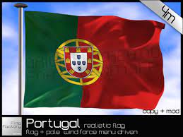 A bandeira mais bonita do mundo. Second Life Marketplace Portugal Flag Bandeira De Portugual Portuguese Copy Mod