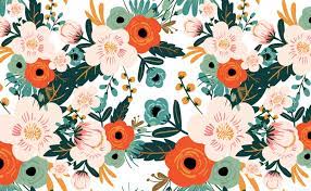 Download free vector of bright and colorful flower patterned poster vector by ning about art, abstract, poster, illustration. Bright Floral Design Wallpaper For Walls Juncaceae