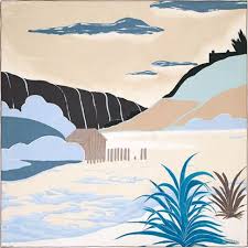 La Maison Des Carres Hermes Au Bout Du Monde Carre Hermes Foulard Hermes Bleu Nuit