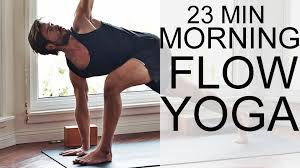 23 Minute Morning Yoga Flow With Tim Senesi Morning Yoga Flow Yoga Flow Morning Yoga