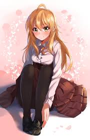 Anime boys with blonde hair. Wallpaper Anime Girls The Email Protected Hoshii Miki Long Hair Blonde Green Eyes Dress 2500x3900 Pvtpwn 1369637 Hd Wallpapers Wallhere