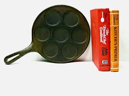 Cast Iron Pancake Pan Vintage Plett Pan Baking Skillet Cast Iron Pancakes Vintage Baking Traditional Swedish Pancakes