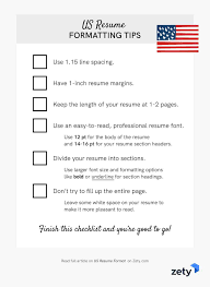 Online application processes can take time, especially when you have numerous fields to complete and want to extract the most relevant portions of your previous job descriptions. Us Resume Format American Style Resume Template