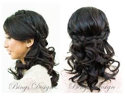 Pin By Bing S Design On Bings Design Hairstyles Medium Length Hair Styles Medium Hair Styles Prom Hair Medium