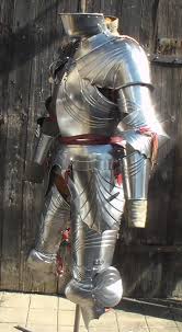 Late Gothic Suit Of Armour With Lance Rest And Bevor With Spring Bracket Medieval Armor Historical Armor Knight Armor