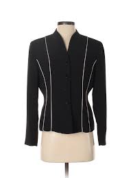 Details About Le Suit Women Black Blazer 6 Petite