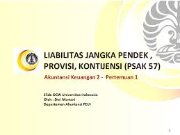 Salim tbk melaporkan laba rp100 juta untuk 6 bulan yang berakhir pada tanggal 30 juni 2011, dan rp200 juta untuk tahun yang berakhir pada tanggal 31 desember 2011. Pdf Akuntansi Keuangan 2 Pertemuan 1 Liabilitas Jangka Pendek D3 Akuntansi Ak Academia Edu