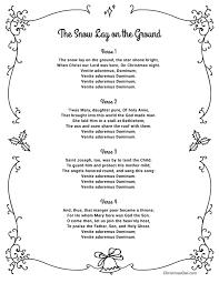 Free Printable Lyrics For The Snow Lay On The Ground Download Them At Https Christmasowl Com Christmas Songs Lyrics Christmas Lyrics Christmas Carols Lyrics