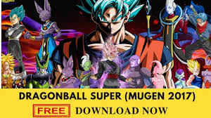 Free Download Dragon Ball Super M U G E N 2017 Mugen Game For Pc Dragon Ball Super Dragon Ball Dragon