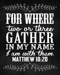 Pin On Matthew 18 20