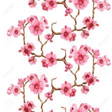 Maybe you would like to learn more about one of these? Seamles Pattern With Japanese Sakura With Pink Flowers On White Stock Photo Picture And Royalty Free Image Image 117099127